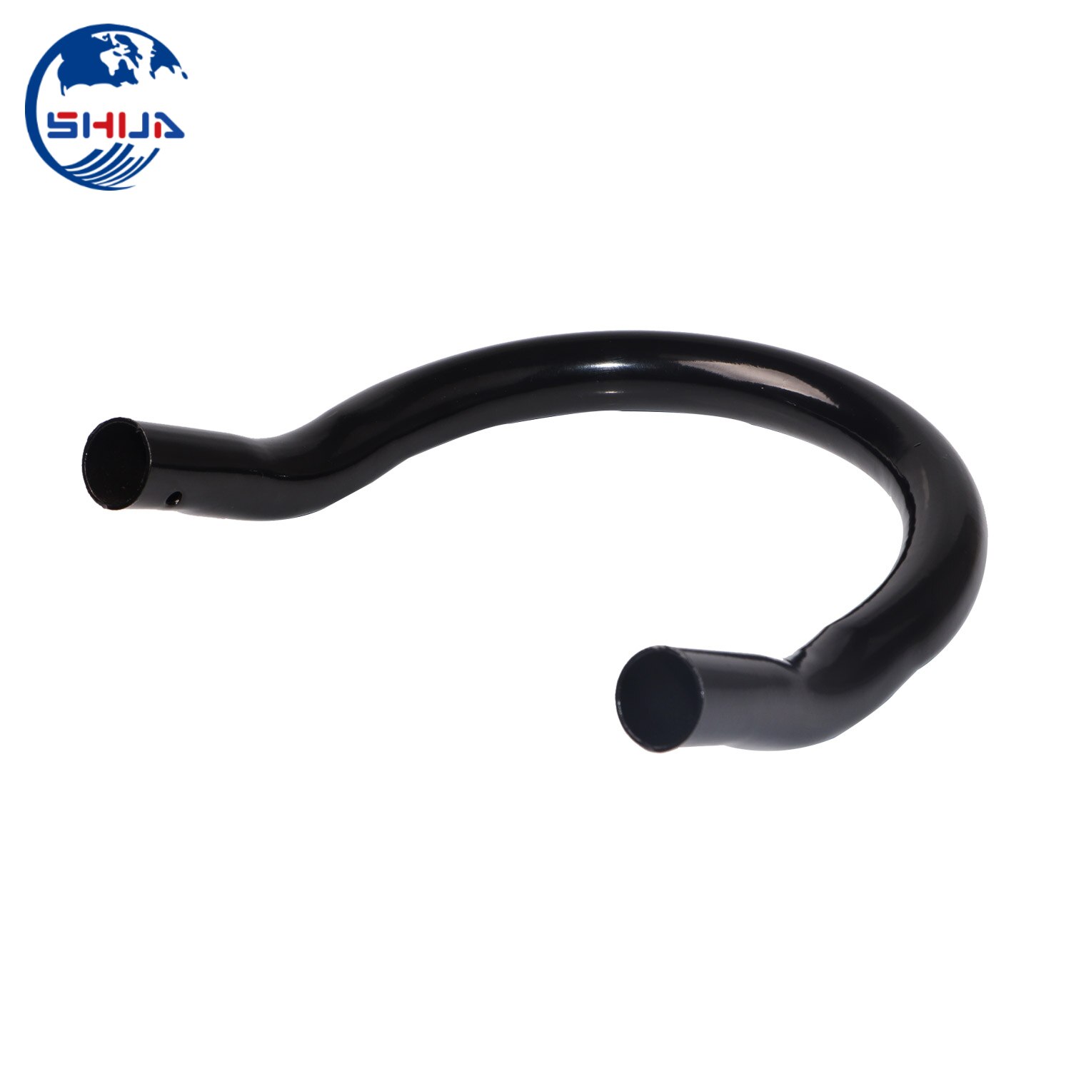 Zwart 210Mm Platte Cafe Racer Achterbank Loop Frame Hoepel End 1 "25Mm Voor Yamaha SR125 SR250 SR400 SR500 XJ550 XJ650 XS650