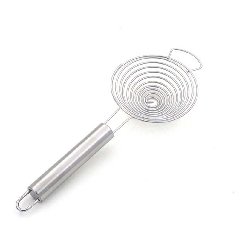 Egg Yolk Separator Spoon Divider Hand Held Stainless Steel Egg Yolk White Holder Separator Kitchen Gadgets Baking Tool