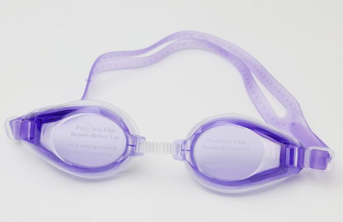 Adjustable Anti-fog Children Swimming Goggles Swimming Accessories Waterpark Supplies For Baby Safe Swim Eyeglasses: Purple