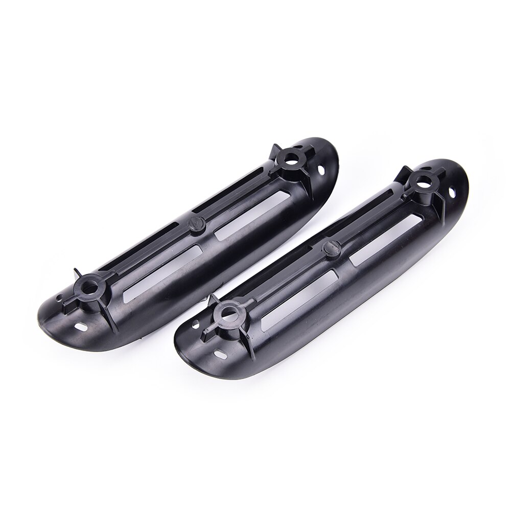2PCS 149.5mm Black Canoe Mount Paddle Clip Kit With Screws Plastic Kayak Paddle Clip Holder Well Nuts Boat Accessories