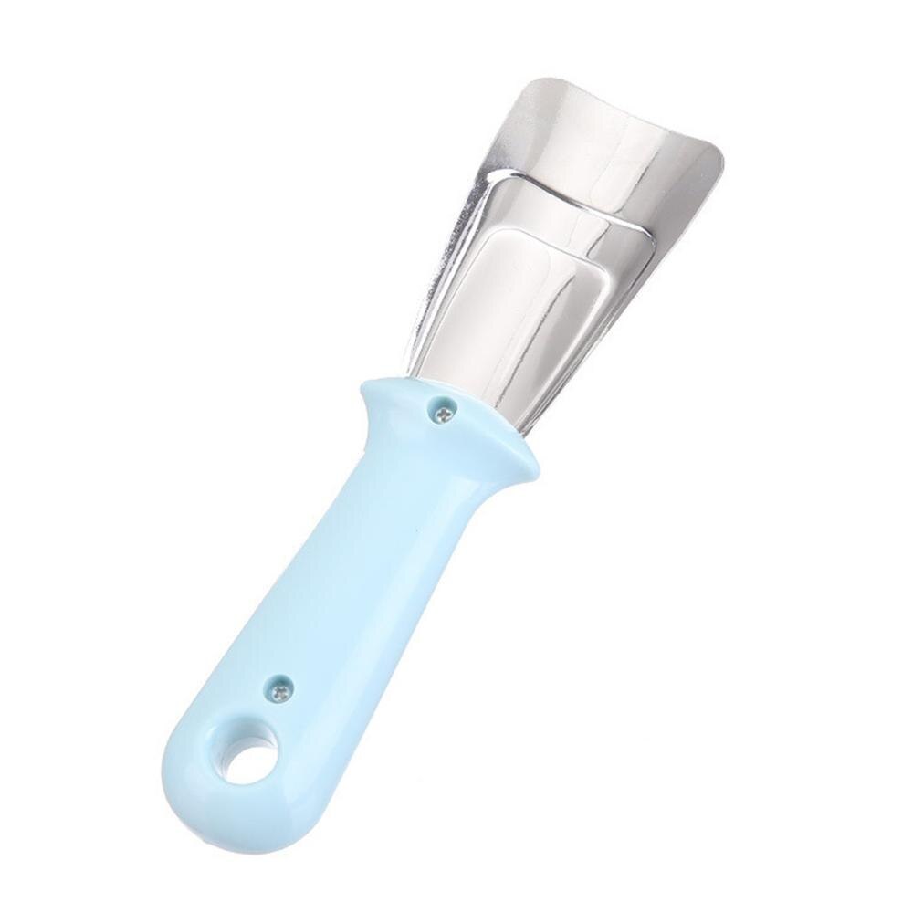 Metalen Frice Ijs Scoop Schoon Ice Box Ijs Schop Miniatuur Fruit Groente Snijder Keuken Schoon Gadget Nuttig Koelkast Accessoires: Blue