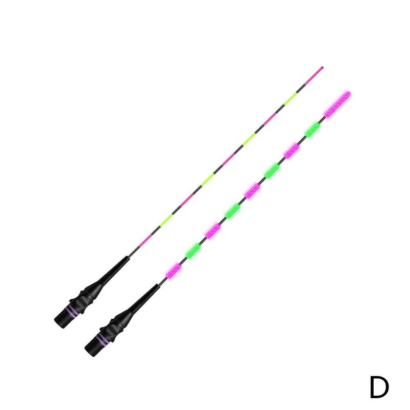 Flotador inteligente LED de pesca nocturna superbrillante, herramientas luminosas, flotadores electrónicos sensibles, accesorios de boya, Ultra pesca, Ou E4T1: D