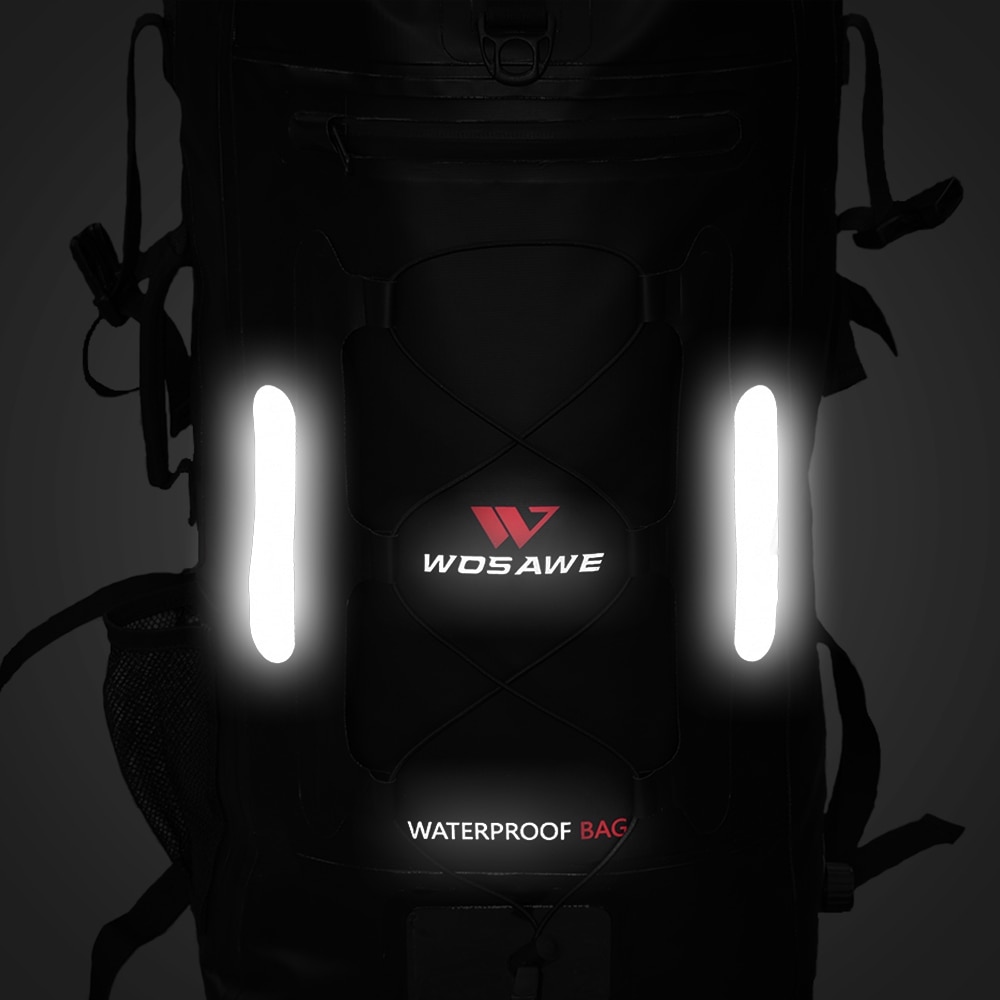 WOSAWE Motorcycle Luggage Bag Waterproof Motobike Touring backpacks Bag Motorbike Helmet Bags 30L Multi-functional Travel Bags