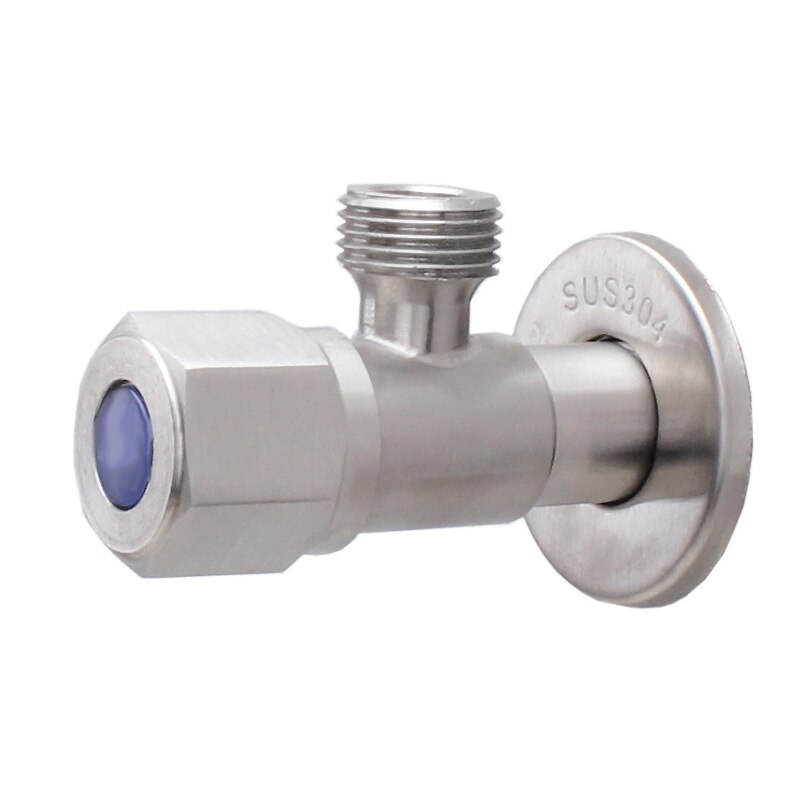 Stainless Steel Angle Valve Wall Mounted Water Control Valve Diverter Toilet Valve for Bathroom Kitchen Sink Basin Water Heater: A1
