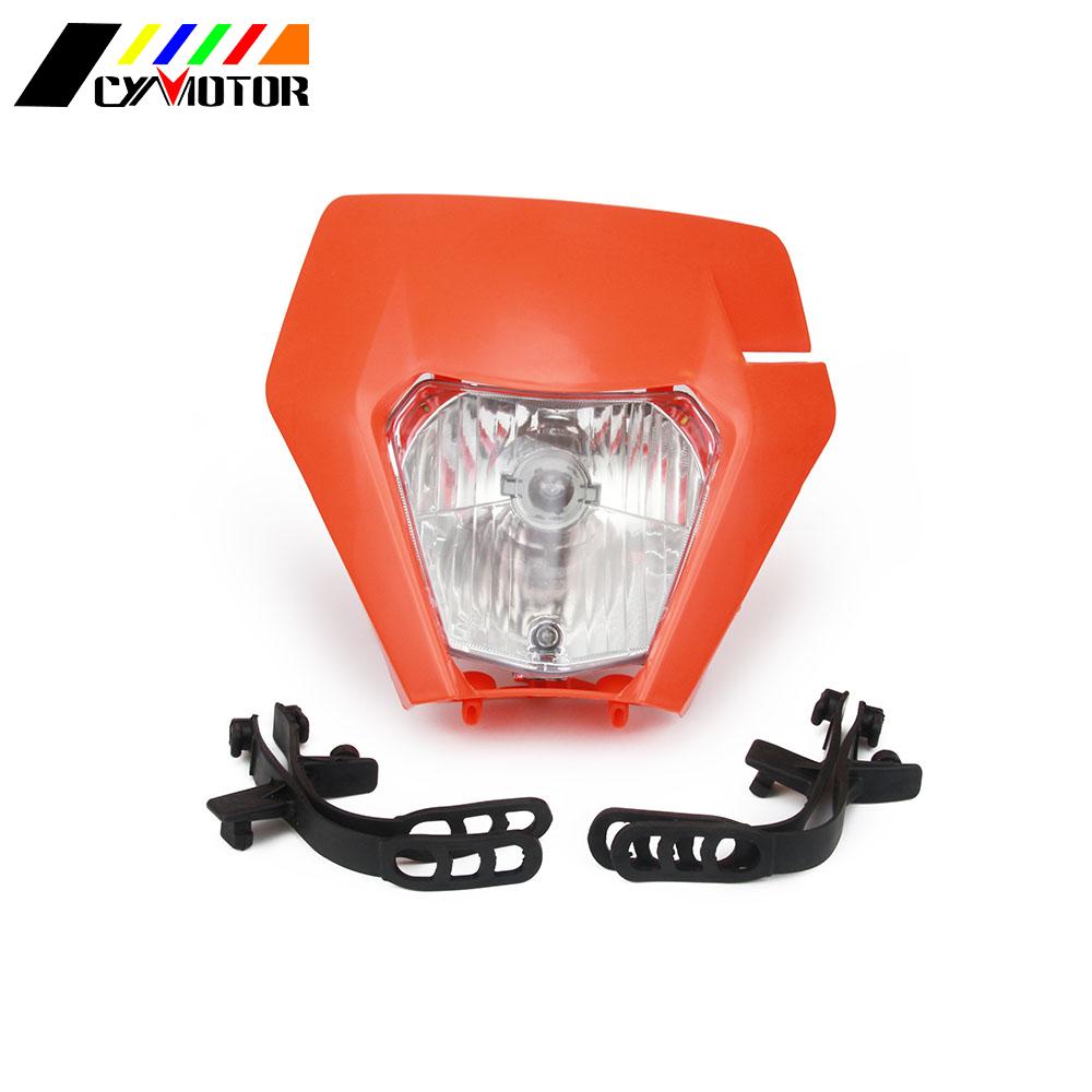 Faros delanteros para motocicleta, lámpara para KTM EXC SX SXS EXCF XCW 65 125 150 200 250 300 350 450 500 525