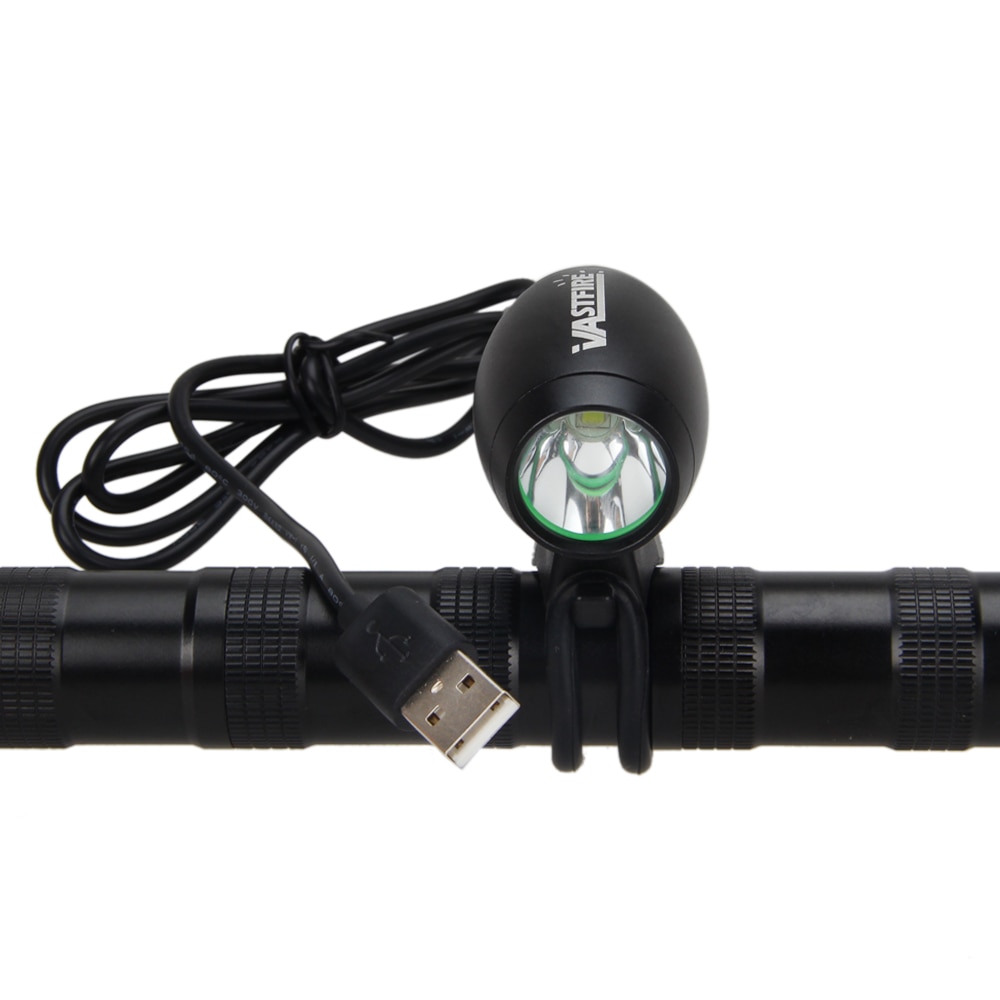 Waterdichte Led Zaklamp 5000LM 5V USB XM-L2 LED Voorkant Fietslicht Hoofd Fiets Lamp Torch