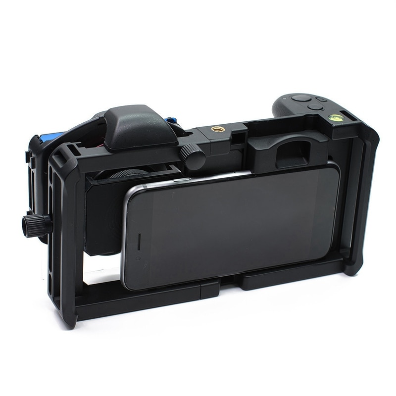 2-In-1 Wide Angle Lens Macro Lens Photography Kit Phone Stabilizer Gimbal Holder: Default Title