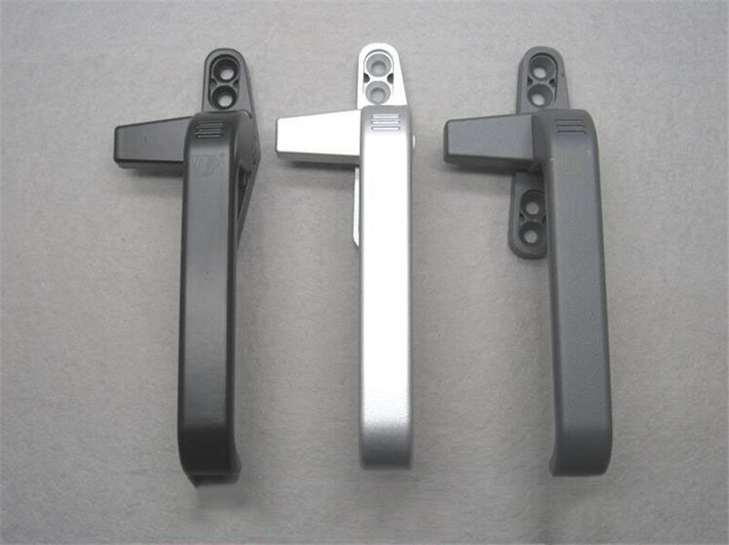 Aluminum push window handle inside door lock handle