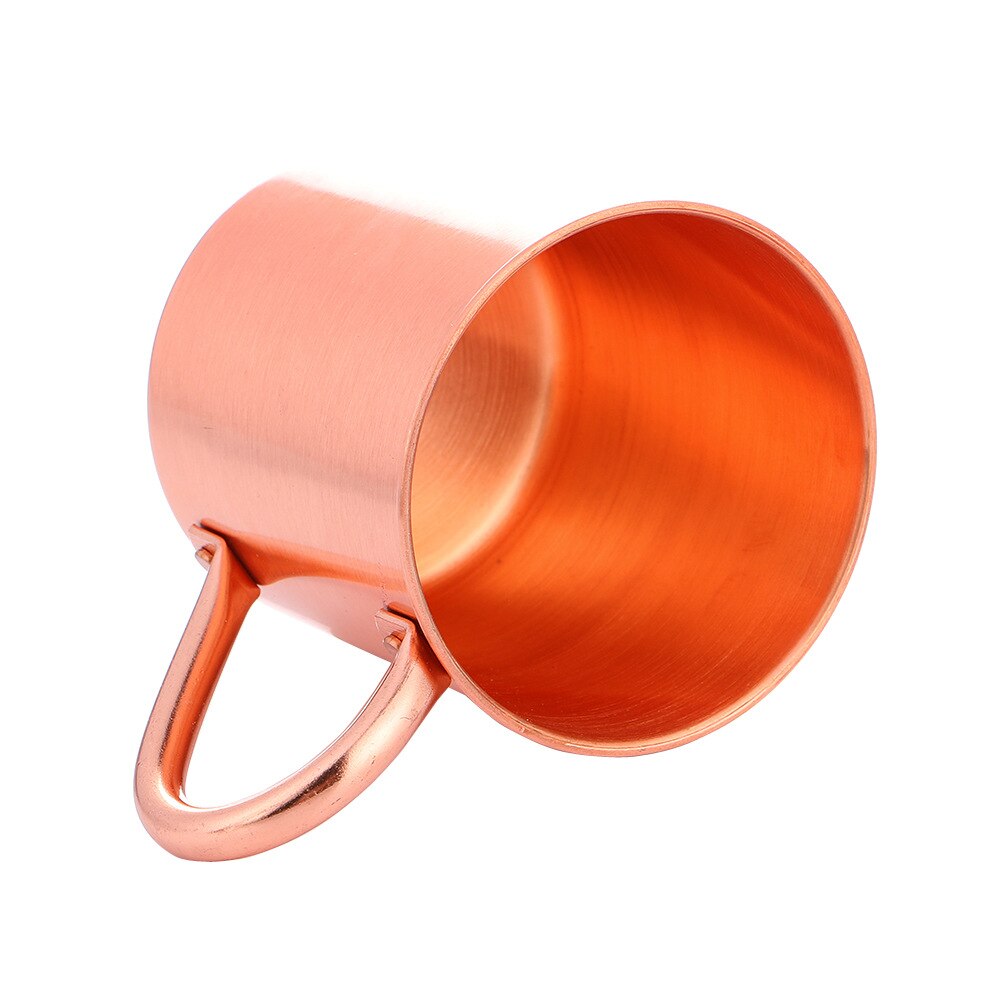 100%  rena koppar moscow mule mugg solid slät utan innerfoder för cocktail kaffe öl mjölk vatten