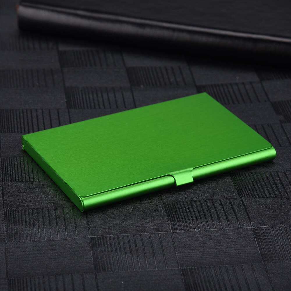 Slim Card Pack Credit Card Holder Bank Metal Check Sleeve Dedicated Antimagnetic Be Choked Cover 823