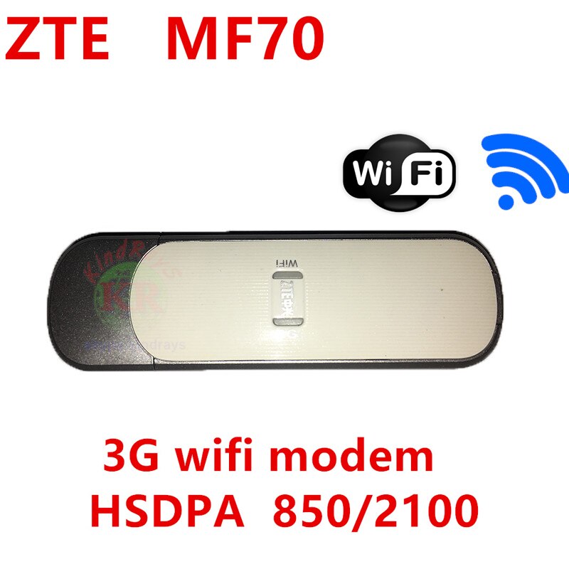 Unlocked 3G Wfi Modem MF70 Hsdpa Dongle Sim-kaart Usb Dongle Wifi Usb Stick Mf70M Modem Router Ondersteuning 850mhz/2100Mhz