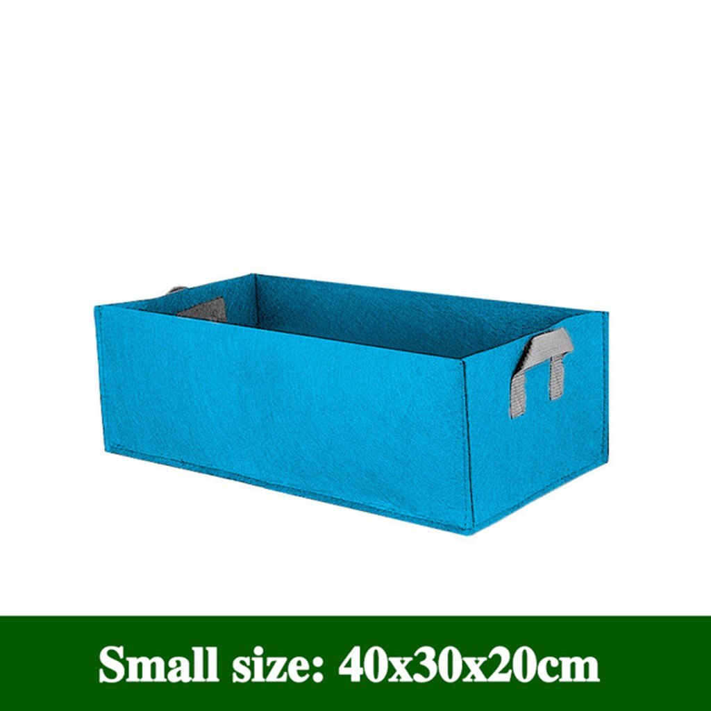 Stoff Angehoben Garten Bett Rechteck Atmungsaktive Pflanzen Container Wachstum Tasche # SRN: BU