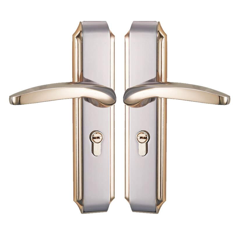 Mute Door Lock Interior Home Bedroom Minimalist Interior Door Handle