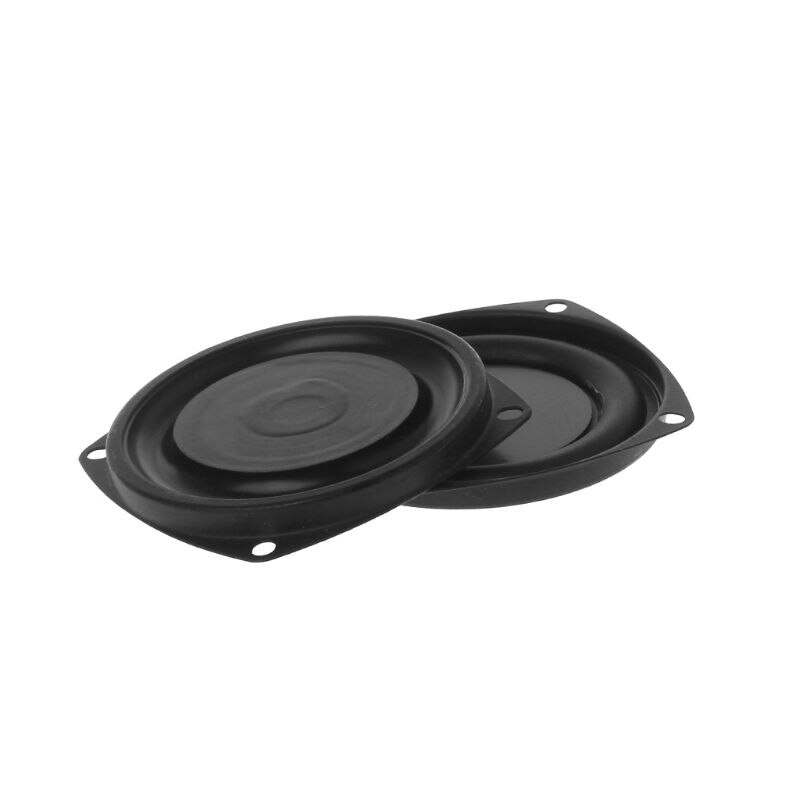 2PCS Woofer Heizkörper Bass Passive Lautsprecher 3 "Niedrigen Frequenz Lautsprecher Membran Vibration Platte DIY 54DB