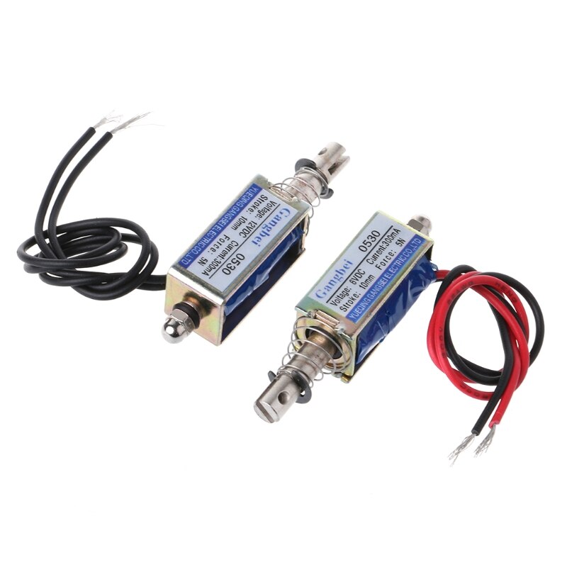 JF-0530B DC 6V 12V Push-Pull Tipo de Gangbei-0530B... – Grandado