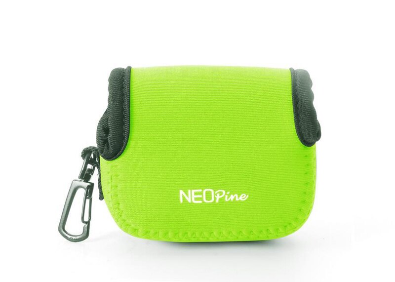 Bolso Cámara neopreno Sony RX0 DSC-RX0 RXO RX0II RX0M2, funda para cámara de acción deportiva: green