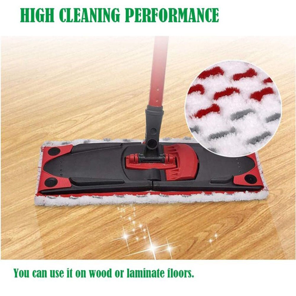 Flat Mop for Vileda Mop Pads Vileda Mop Spray Cleaning Utensils 1PC Microfibre Housewear &amp; Furnishings Floor Mop Pads