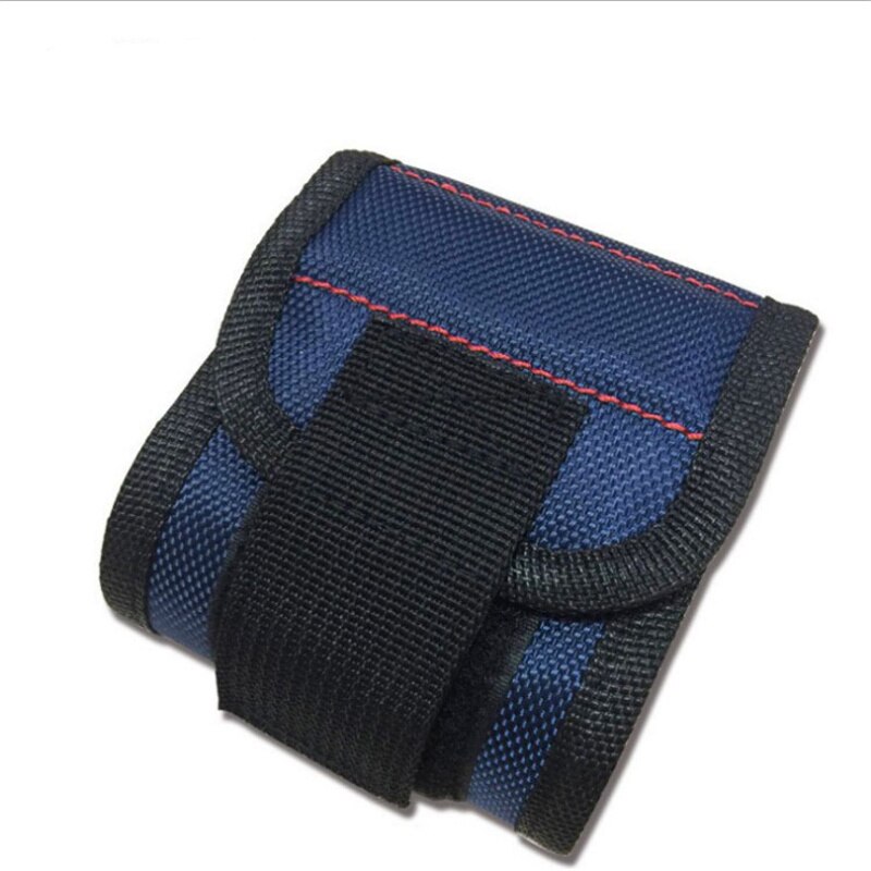 Pickup Apparaat Adsorptie Schroef Magnetische Polsband Magnetische Polsband Tool Kit Magneet Pickup Elektrische Accessoires Magneet: Blauw