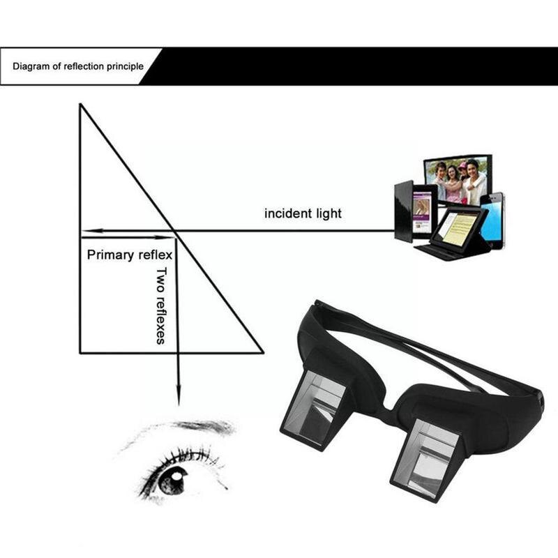 Periscope à lecture horizontale, télévision à lunettes, vue assise sur le lit, télévision couchée, pour regarder au lit, W8r2 R6m4