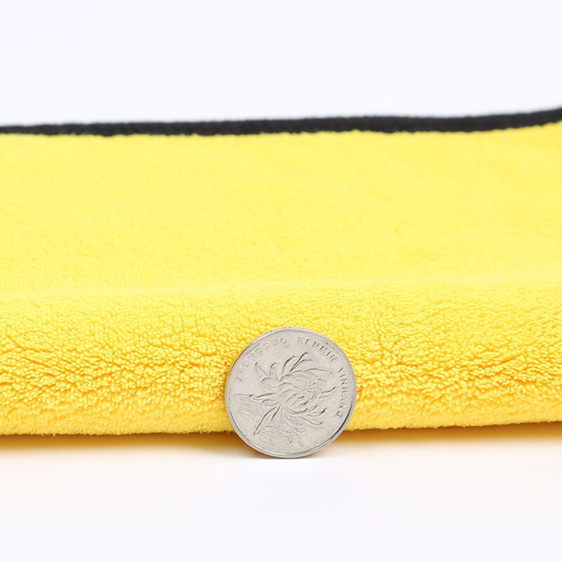 1Pc Microfiber Auto Wassen Handdoek Zachte Superabsorberende Wassen Schoonmaakdoekje 30*30Cm Of 60*30Cm auto Wassen Onderhoud Gereedschap