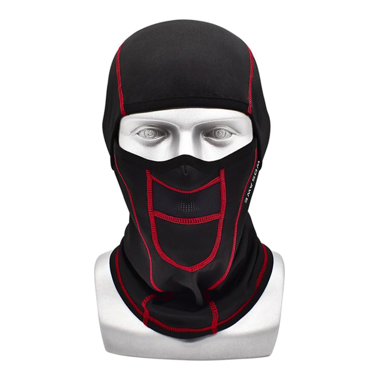 Balaclava Face Ski Mask for Men & Women Winter Outdoor Full Face Neck Warmer Scarf for Skiing Snowboarding Motorcycle Riding: Red