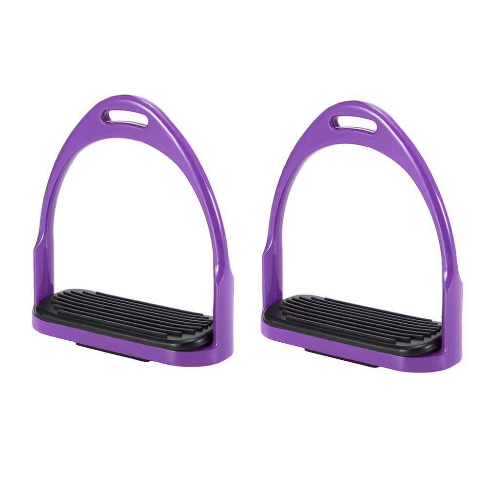 1 paire antidérapant pièce de rechange équipement de sécurité équestre étrier de cheval confortable en aluminium pédale antirouille Protection du cavalier