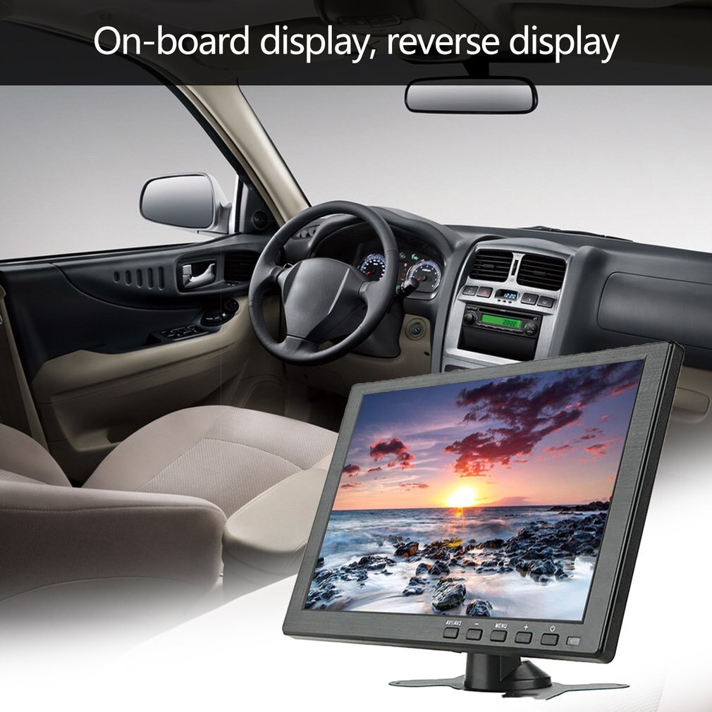 10 inch Portable Monitor HDMI 1920x1080 HD IPS Display Computer LED Monitor with Leather Case for PS4 Pro/Xbox/Phone