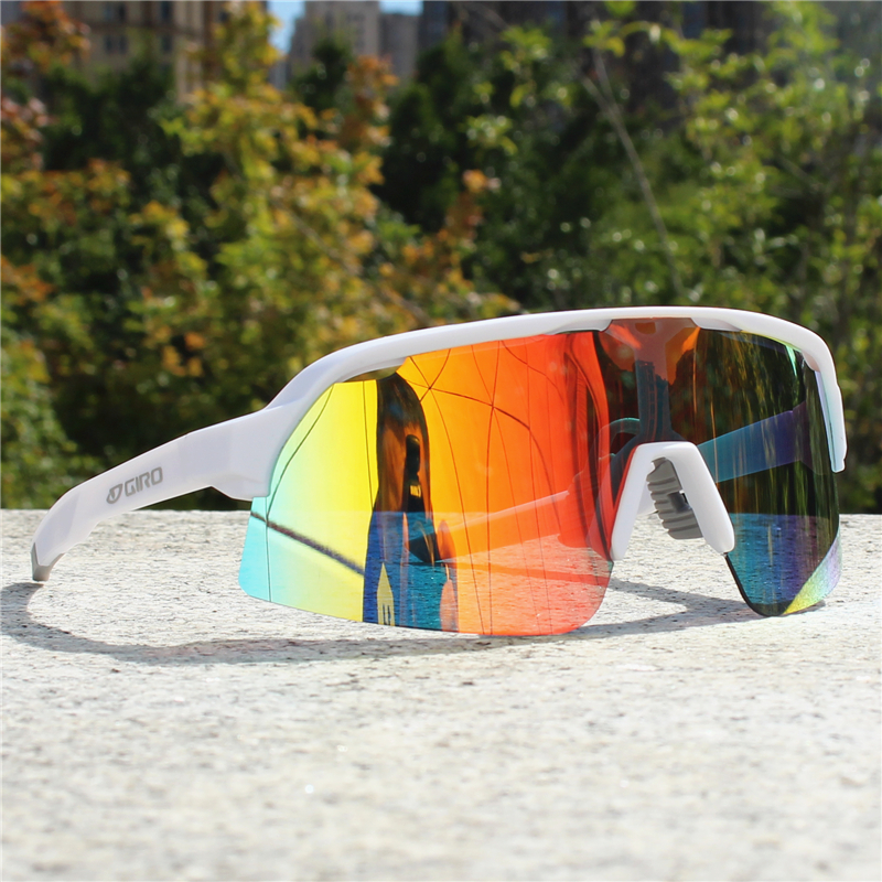 Giro Cycling Glasses S2 Outdoor Sports Bicycle Sunglasses Men Gafas ciclismo MTB Road Eyewear Peter Speed Occhiali Goggles: WHITE