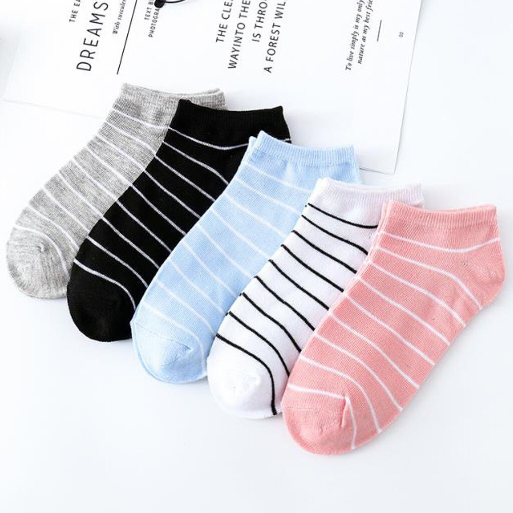 Chaussettes de Skateboard à rayures pour femmes, confortables, chaudes, épaisses, régulières, en coton, à la , ,
