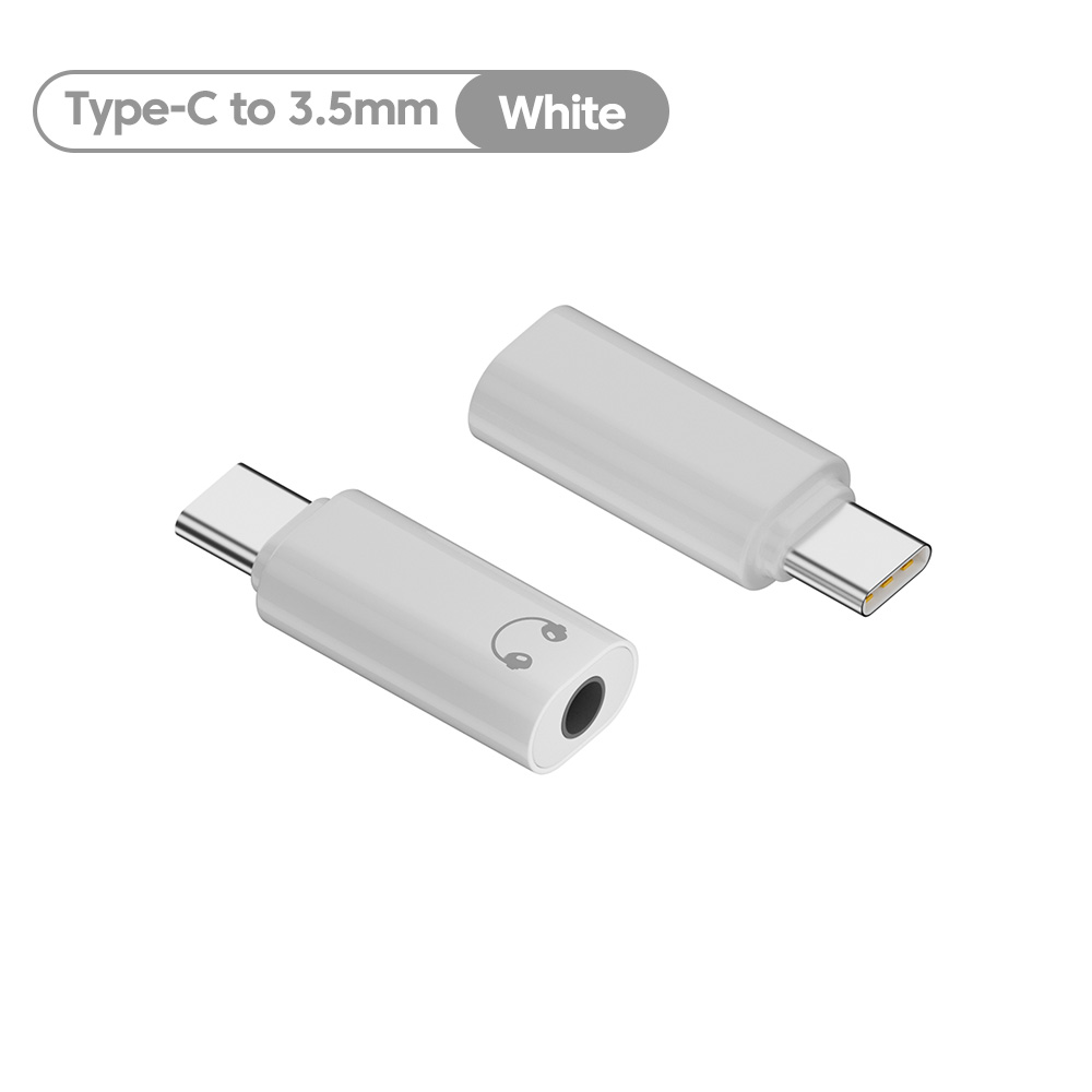 OLAF Adapter audio słuchawek typu C do 3,5 mm 3 5 Jack żeński USB C Aux Audio Converter dla iPhone15 Samsung Galaxy s23 s22 Xiaomi: green