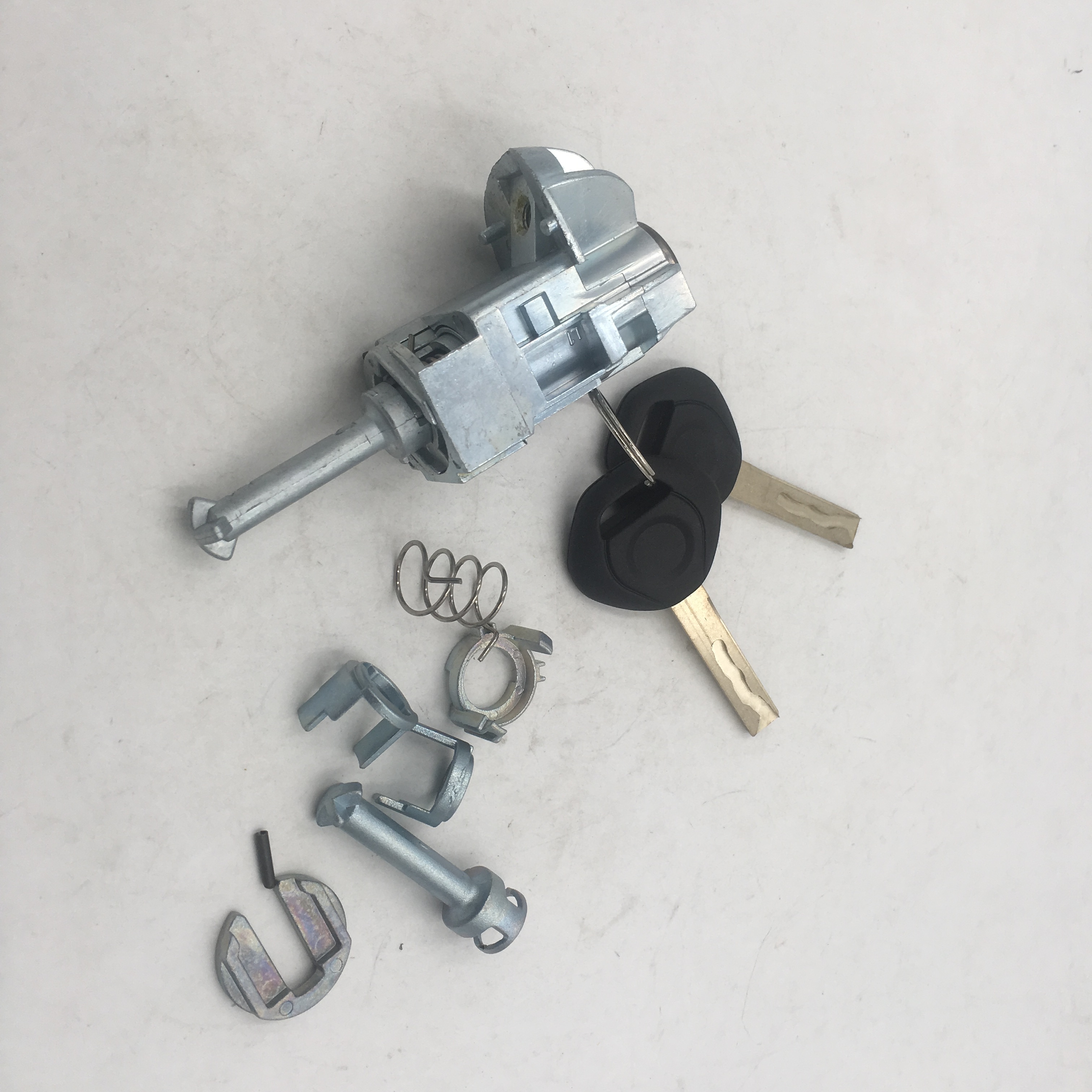 Voor Bmw/E46 3 Serie Linksvoor Driver Deurslot Cilinder Vat Montage Sleutel + Repair Kits