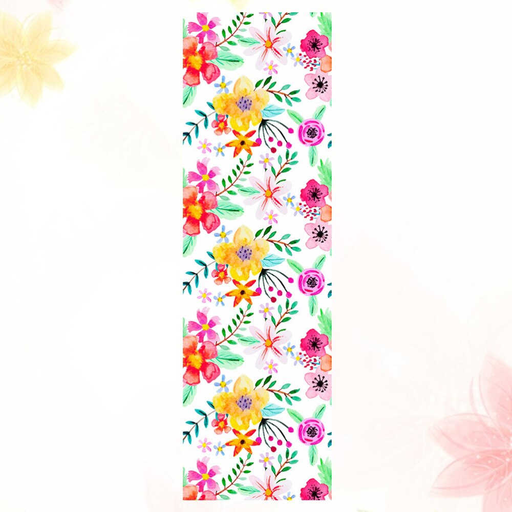 1Pc Abstracte Aquarel Bloemen Achtergrond Behang Vernieuwing Behang Waterdicht Behang 45X200Cm)