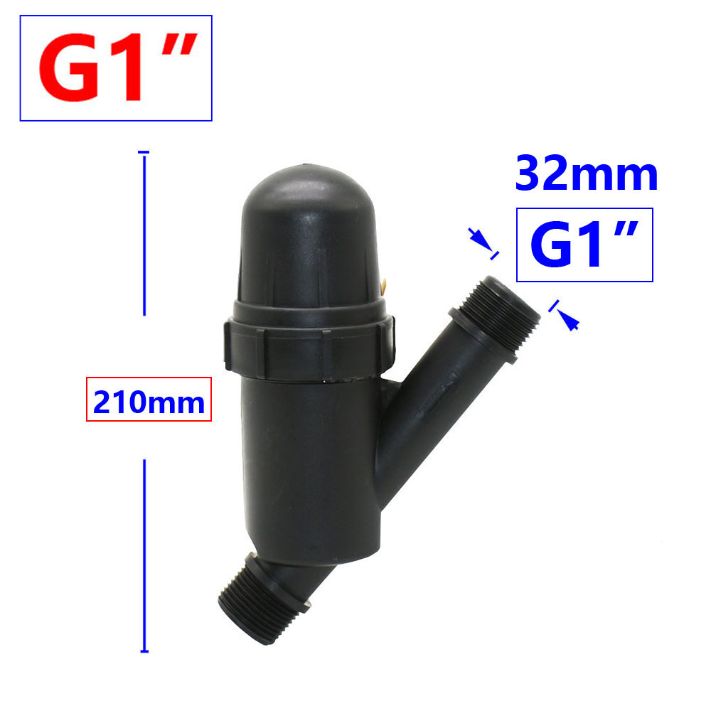 Irrigatie Metalen Mesh Filter 3/4 "1" 1.25 "1.5" 2 Inch 120 Mesh Water Filter Mesh Tuin drip Irrigatie Tool 1Pcs: Zilver
