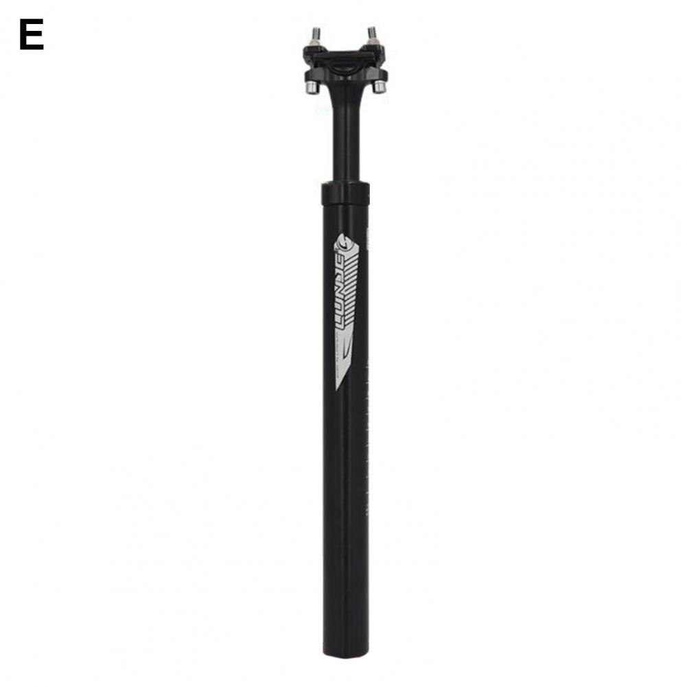 Integrated Bicycle Seatpost Ultralight Aluminium Alloy Shock Absorbing Seat Tube for Bike: E
