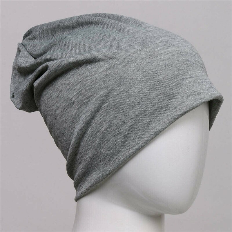 Baggy beanies til mænd vinter beanie udendørs hat kvinder ski hat damer blød afslappet unisex hatte bomuld voksen: Hampaske