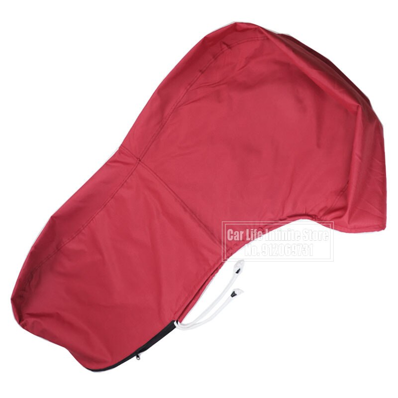 600D 6-225HP Boat Full Outboard Motor Engine Cover Protection Waterproof Sunshade Dust-proof For 6-225HP Motor Red