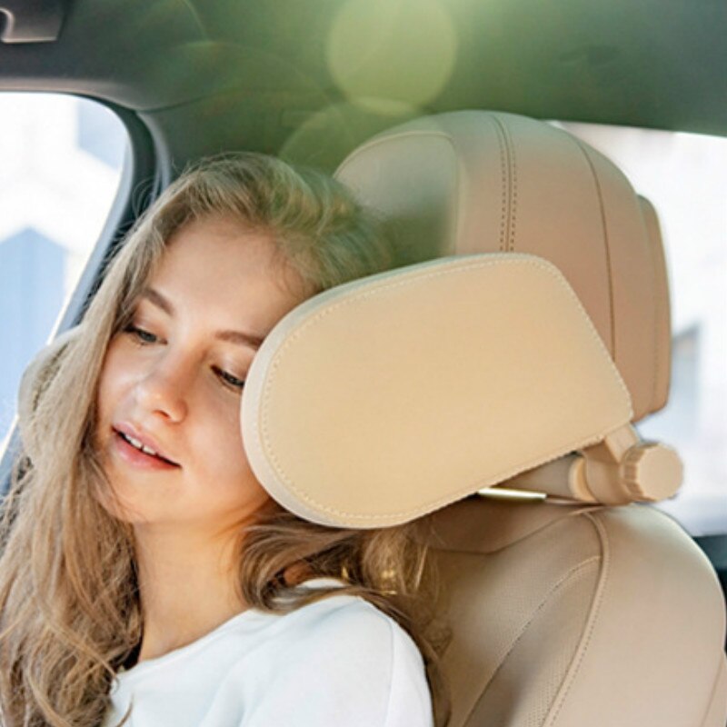 Car seat neck pillow headrest cushion rest support solution for children pillow car seat head travel car pillow interior accessories