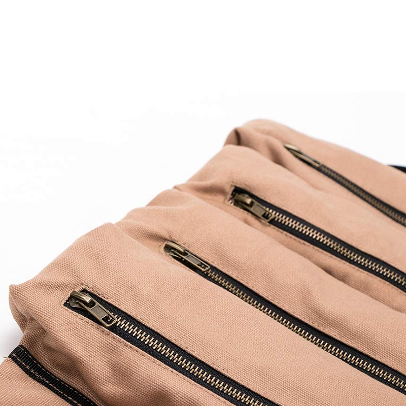 Super Tool Roll, Grote Wrench Roll, Grote Tool Roll Up Tas, Canvas Tool Organizer Emmer, tool Roll Up Pouch, Handige Kleine Tool Tas