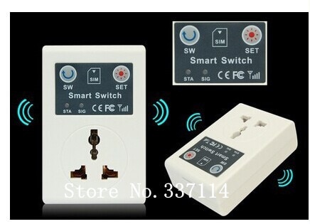 Gsm Power Socket Switch Based Sim Card Sms Call Remote Control for Smart Home Automation KONLEN