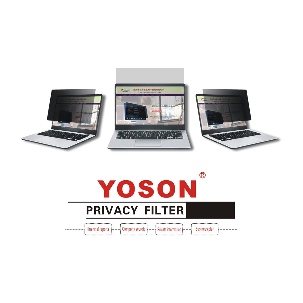 YOSON Pro 15 New2016 notebook computer special Privacy Filter/anti peep film / anti reflection film / anti screen