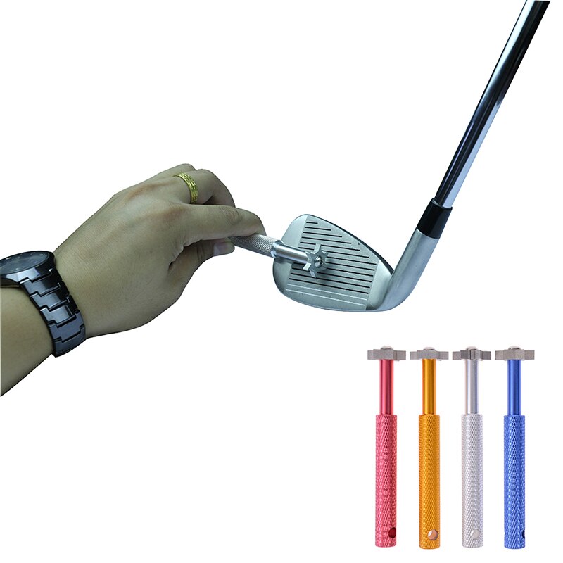 Golf Club Affûteuse Tête Forte Cale Alliage Coin Accessoires De Golf Club de Golf Rainurage Outil D'affûtage