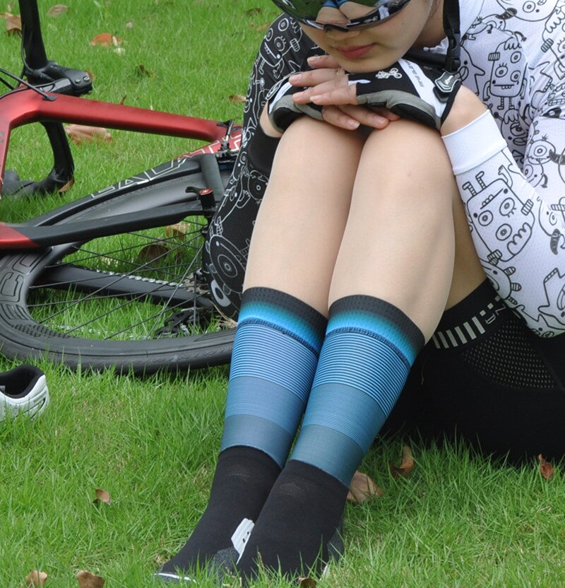Men Women Cycling Socks Brand Breathable Bicycle Socks Summer Outdoor Sport MTB Bike Cycling Sock