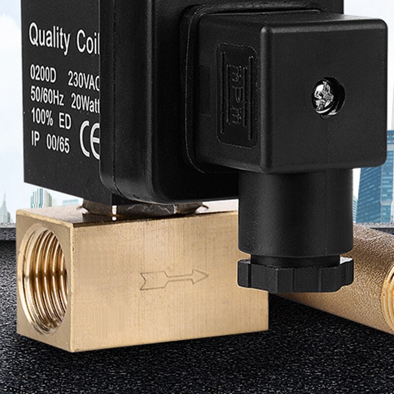 1/2 pollici Dn15 Timer Elettrico auto Acqua Valvola Solenoide Valvola di Scarico Elettronica per Compressore D'aria Condensa