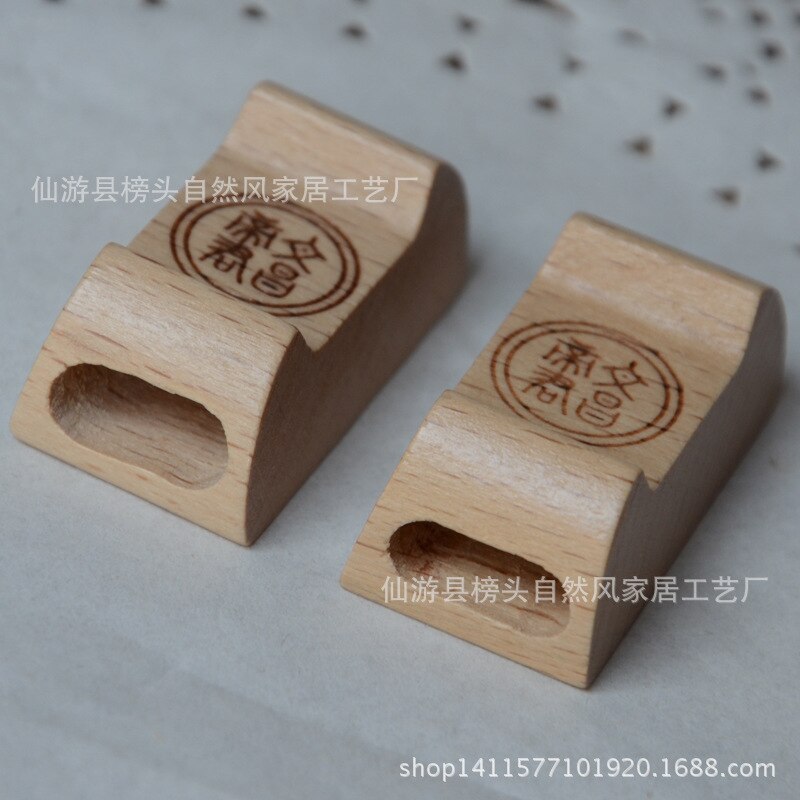 Spesialtilbud spisepinner rack massivt tre spisepinner rack blad fisk form spisepinne holder spisepinne resten spisepinner holder multi-: Byggeklosser spisepinner holder  j12