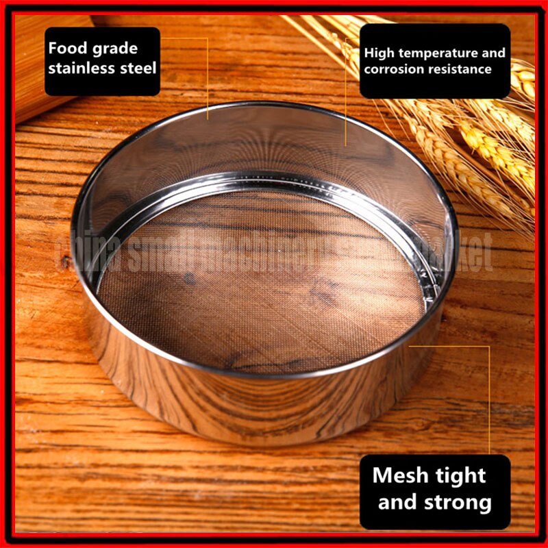 D10-60cm 10-200 mesh / Aperture 0.074-2mm SS Standard Laboratory Test Sieve Sampling Inspection sieve Pharmacopeia sieve