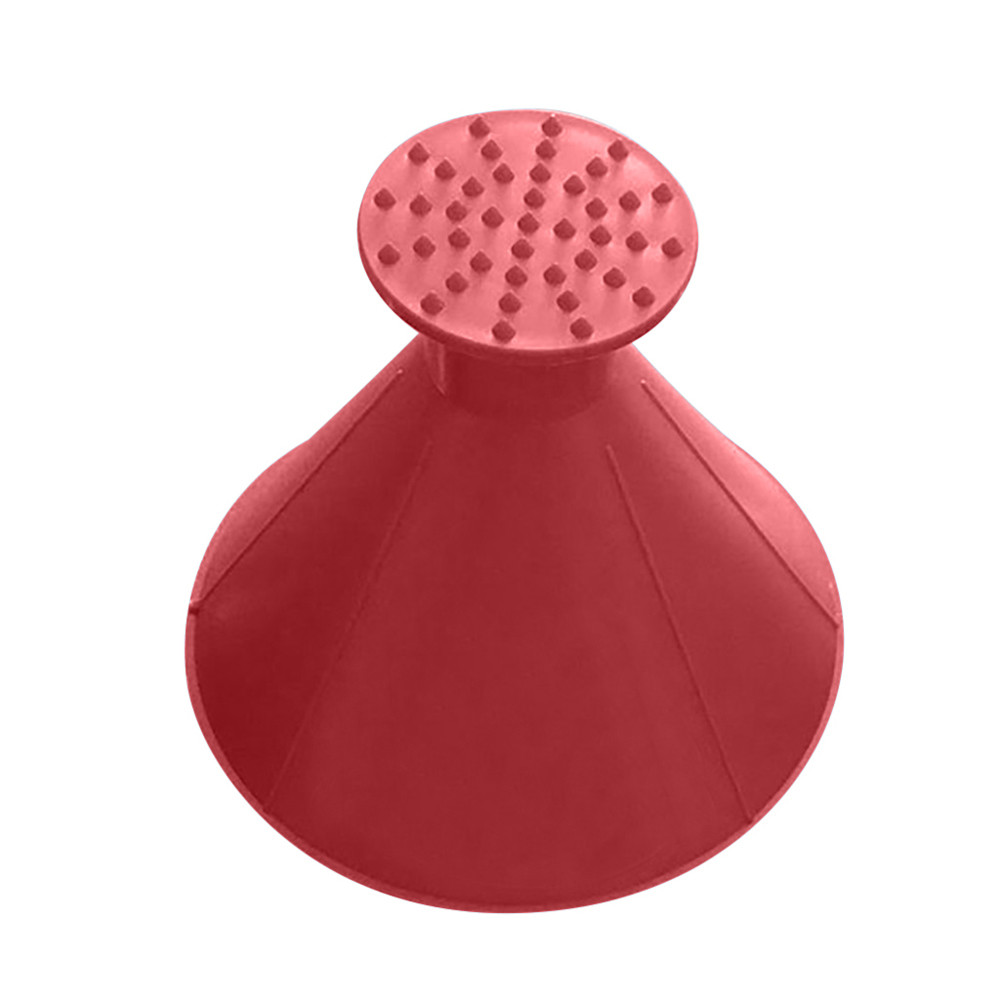Ice Scraper Useful Car Windshield Snow Removal Magic Outdoor Ice Shovel Cone Shaped Funnel Snow Remover Tool Scrape Car Tool: RED