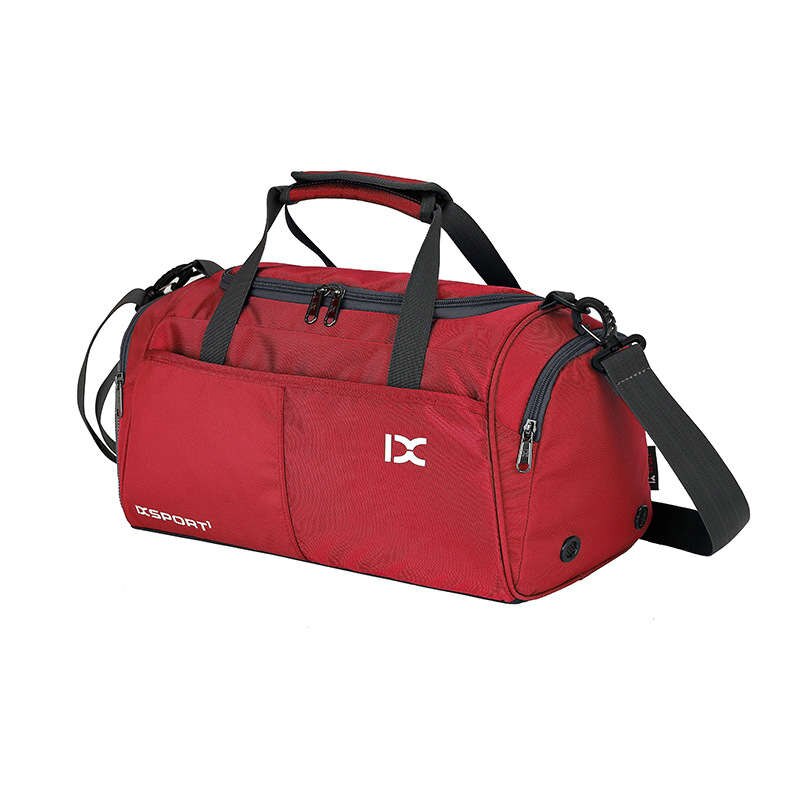 Multifunctionele Outdoor Sport Voetbal Tas Voetbal Tas Multi-layer Voetbal Tas Met Onafhankelijke Schoen Magazijn: Red