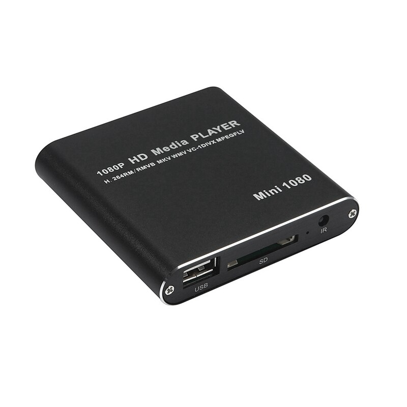 1080P Multimedia Player Mini MMC Home o Full HD 1080P Multimedia Player TV Box with Remote Control