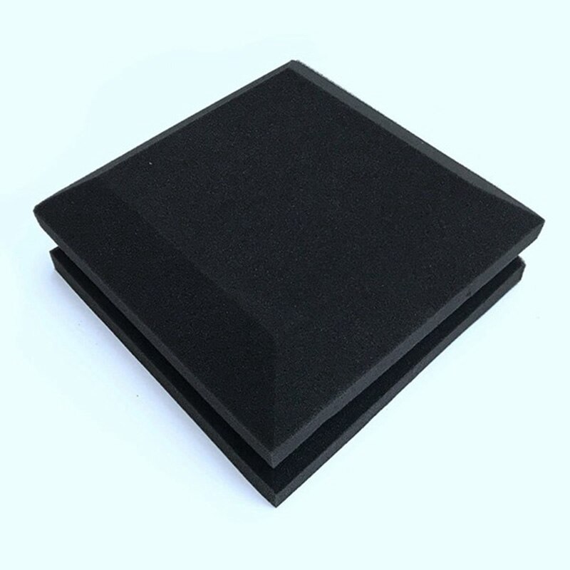 12 stk akustiske skumpaneler ,2 tommer  x 12 tommer  x 12 tommer akustisk skum lydabsorption, lydisoleret lyd, brugt i hjemmet