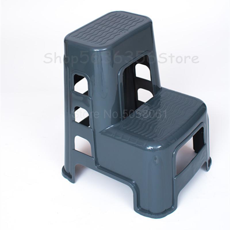 Car wash stool plastic car beauty high and low stool two-step chair ascending ladder step stool foot home foot ladder: 52x45x60cm 1